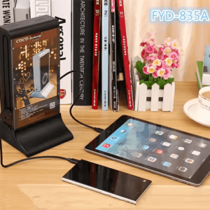 Powerbank Menu Holder Display for Restaurant Tables FYD835A - Image 4