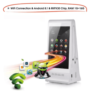 Dual 8 Inch LCD Touch Screen Android Table Advertising Player FYD868PX - Image 5