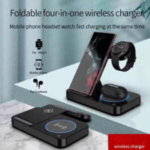 15W Qi2 Fast Foldable Wireless Charging Station - Image 3