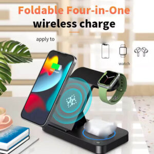 15W Qi2 Fast Foldable Wireless Charging Station - Image 4